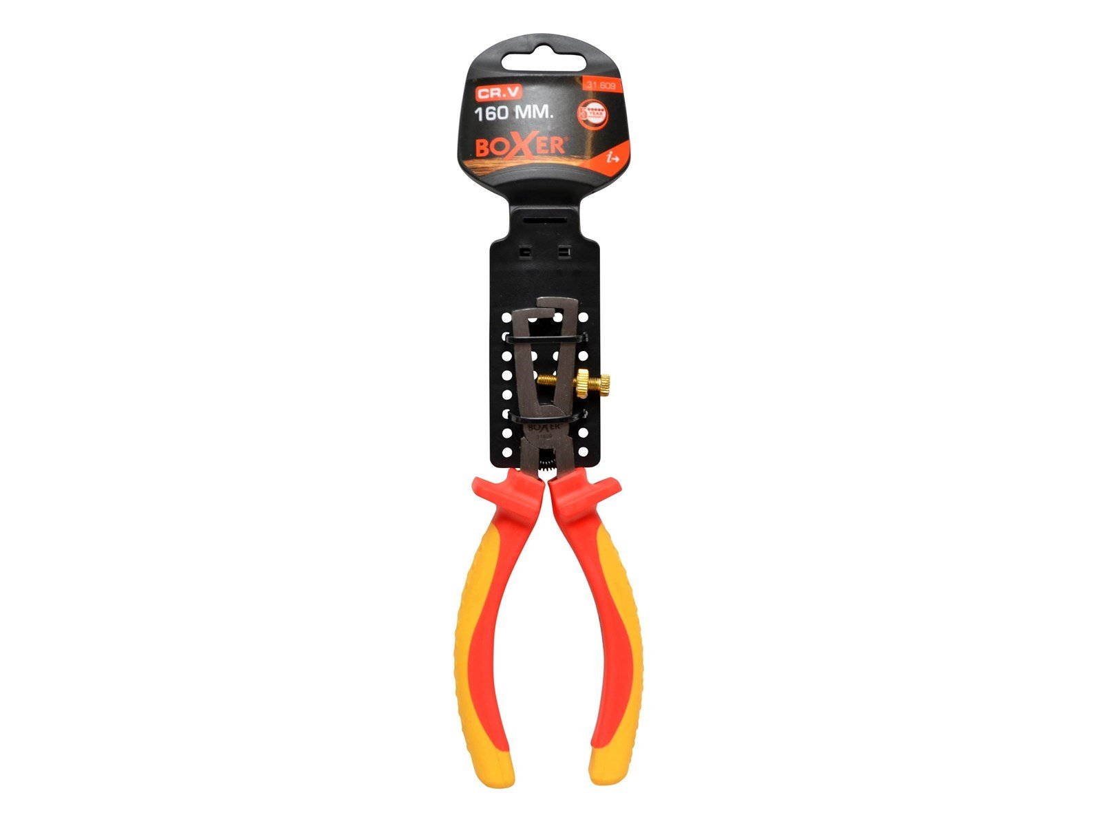 Boxer Wire stripping plier VDE 160mm Boxer Wire stripping plier VDE 160mm